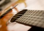 Classical Guitar Stock Photo