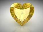 Yellow Sapphire Stock Photo