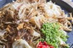 Yakisoba Japanese Noodles Stock Photo