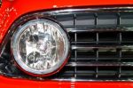 Mini Cooper Countryman's Headlight Stock Photo