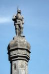 Pranger Statue In Poznan Stock Photo