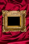 Gold Picture Frame Stock Photo