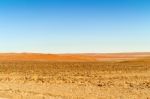 Desert Landscape Near Sesriem In Namibia Stock Photo