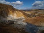 Hot Spring,iceland Stock Photo