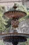 Monte Carlo, Monaco - April 19 ; Fountains In Monte Carlo Monaco Stock Photo