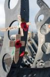 Partial View Of The Merchant Seafarers' War Memorial In Cardiff Stock Photo