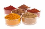 Indian Spices Stock Photo