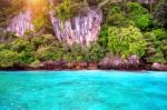 Phi Phi Island, Krabi Thailand Stock Photo