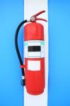 Fire Extinguisher Stock Photo