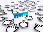 Internet World Wide Web Stock Photo