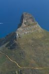 Lion Head Mountain Stock Photo