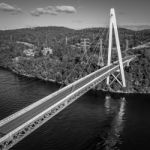 Batman Bridge By The Tamar River Near Sidmouth Stock Photo