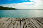 Wooden Bridge Stock Photo