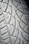 Car Tire Stock Photo