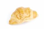 One Fresh Croissant Stock Photo