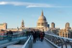 St Paul's Cathedral In London Stock Photo