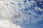 Clouds With Beautiful On Blue Sky Stock Photo