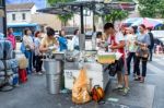 Seoul, South Korea - September 20: Namdaemun Market In Seoul, Is The Oldest And Largest Market In South Korea. Photo Taken On September 20, 2015 In Seoul, South Korea Stock Photo