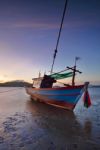 Thai Fishing Boat Stock Photo