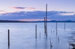 Lake Wivenhoe In Queensland During The Day Stock Photo