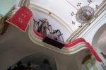 Organ In The Church Of The Encarnacion In Marbella Stock Photo