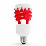 Flag Of  Bahrain On Bulb Stock Photo