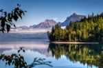 Lake Mcdonald Stock Photo