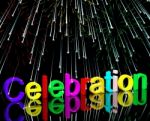 Celebration word Stock Photo