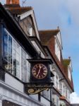 Tunbridge Wells, Kent/uk - January 5 : View Of The Famous Pantil Stock Photo