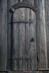 Old Church Door Stock Photo