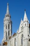 Matthias Church In  Budapest Stock Photo