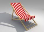 Deck Chair Stock Photo