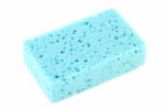 Blue Sponge Stock Photo