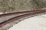 Photo Of The Beautiful Old Rusty Railway Stock Photo