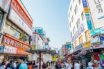 Seoul, South Korea - May 16: Namdaemun Market In Seoul, Is The Oldest And Largest Market In South Korea. Photo Taken On May 16, 2015 In Seoul, South Korea Stock Photo