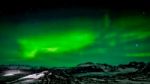 Northern Lights Southern Iceland Stock Photo