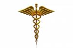 Caduceus Sign Stock Photo