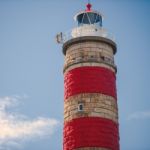 Cape Moreton Lighthouse On The North Part Of Moreton Island Stock Photo