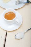 Italian Espresso Coffee Stock Photo