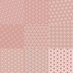 Set Of Abstract Background Pattern Stock Photo