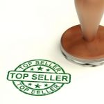 Top Seller Stamp Stock Photo