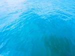 Blue Sea Water Background Stock Photo