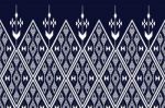 Geometric Ethnic Pattern  Stock Photo