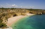 Hidden Paradise Beach Stock Photo