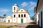 Rio De Janeiro, February, 15, 2016 - Church Igreja De Santa Rita Stock Photo