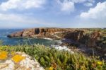 Coastal Algarve Region Stock Photo