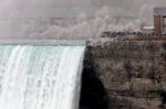 Amazing Picture With The Niagara Falls Stock Photo