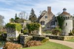 View Of  A Building On The Scotney Castle Estate Stock Photo