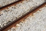 Railway Track Stock Photo