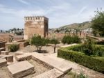 Granada, Andalucia/spain - May 7 : Part Of The Alhambra  Palace Stock Photo